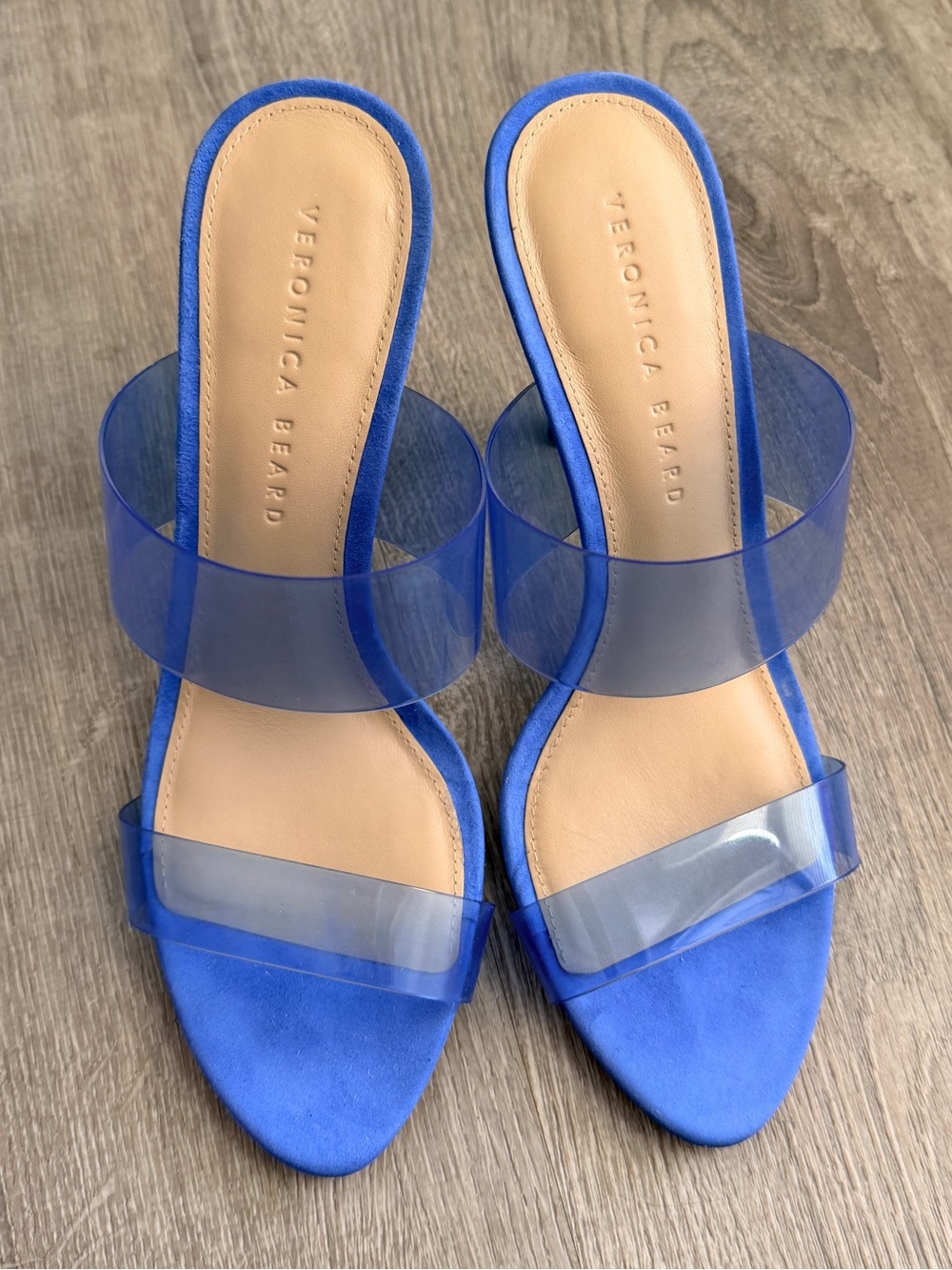 Veronica Beard Cobalt Blue Asha Sandal Size:8